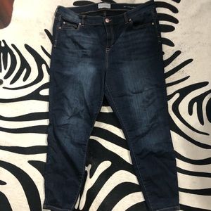 Molly & Isadora Darkwash Skinny Jeans